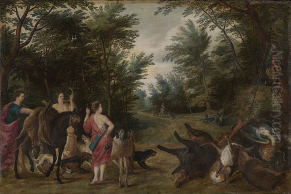 Jagdbeute der Diana - view 1