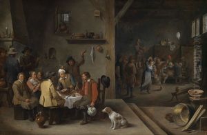In der Schenke by David Teniers the Younger