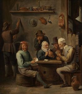 Kartenspieler im Wirtshaus by David Teniers the Younger