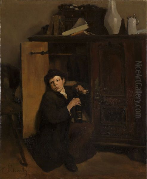 Boy at the Closet ("The First Try") - view 1