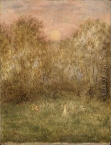 In the moonlight by Wilhelm Steinhausen