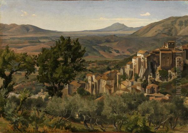 Landschaft bei Olevano - view 1