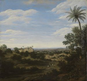 Brasilianische Landschaft by Frans Post