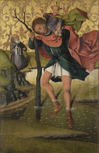 Der Heilige Christopherus by Friedrich Herlin
