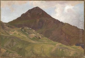 Kahle Hochgebirgslandschaft by Johann Wilhelm Schirmer