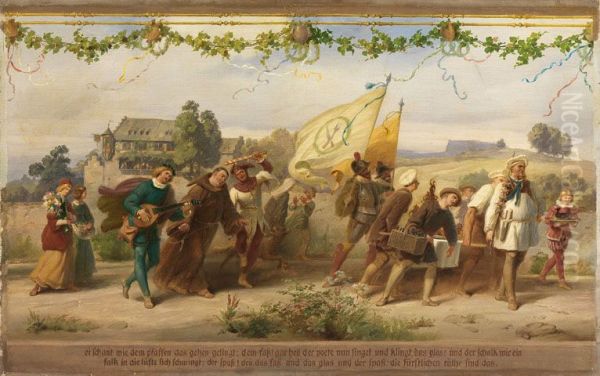 Triumph des Konigs Wein, 8. Bild - view 1