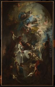 Die Himmelfahrt Mariens by Franz Anton Maulbertsch