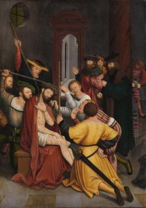 Dornenkronung Christi by Bernhard Strigel
