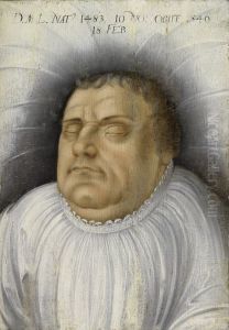Martin Luther auf dem Totenbett