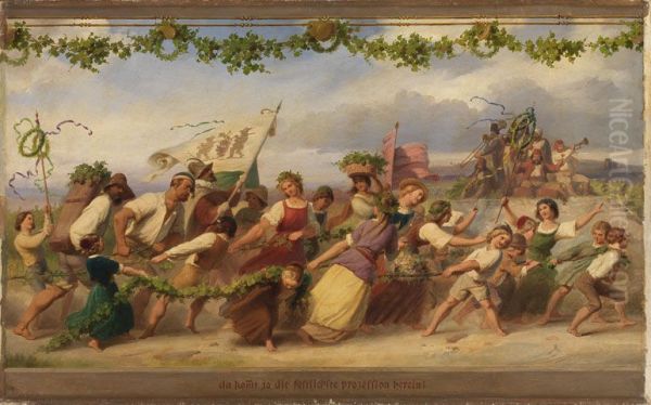 Triumph des Konigs Wein, 1. Bild - view 1