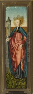 Saint Barbara by Jacob Cornelisz Van Oostsanen