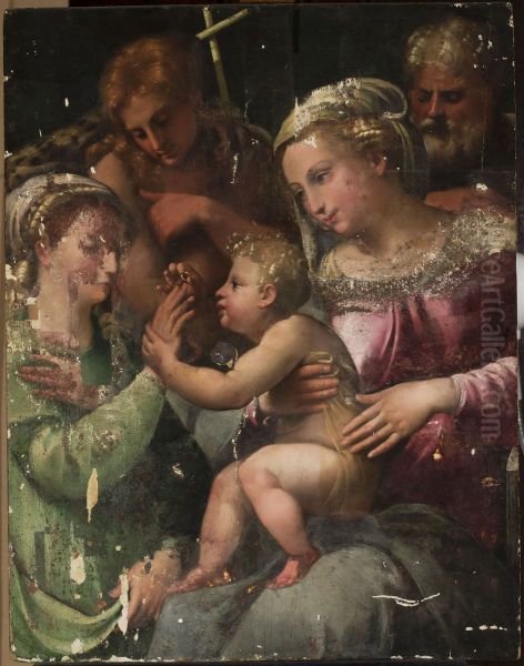 Mystical marriage of St. Catherine - view 1