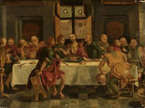 Last Supper by Pieter Coecke Van Aelst