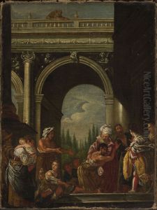 Return of the prodigal son by Domenico Fetti