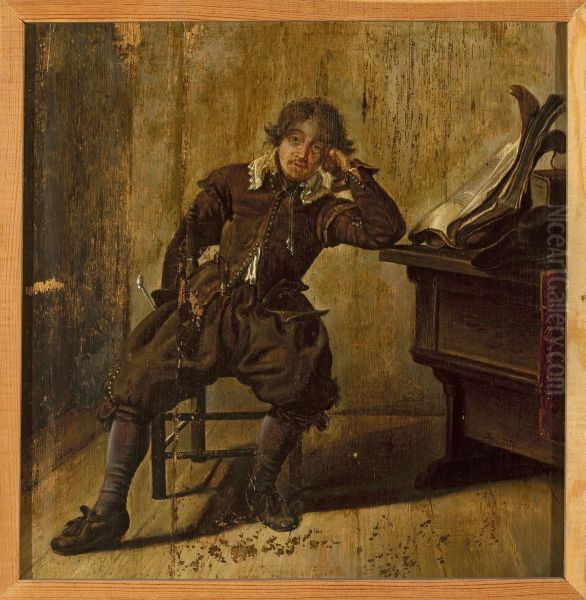 Man at the table - view 1