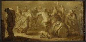 "Enough is enough" - proverb illustation by Adriaen van de Venne