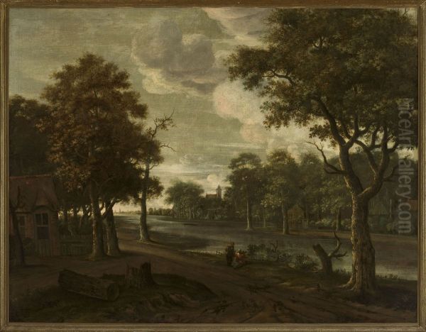 Riverside landscape - view 1
