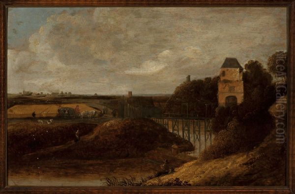 Landscape with a castle - view 1