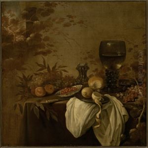 Still life by Pieter Claesz