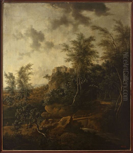 Landscape with a castle - view 1
