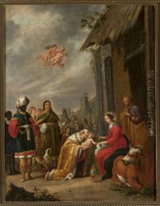 10-11) by David The Elder Teniers