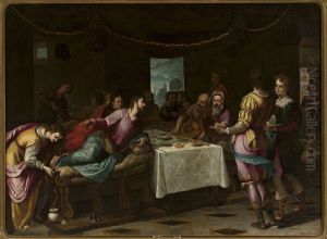 Christ at the house of Simon Christ at the house of Simon