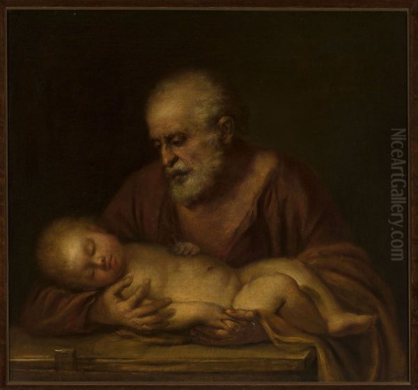 St. Joseph with Child Jesus - view 1