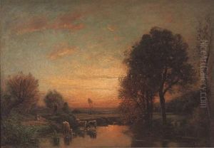 Abbeverata Al Tramonto by Vittorio Bussolino