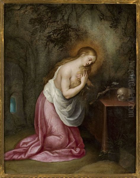 Mary Magdalene repenting - view 1