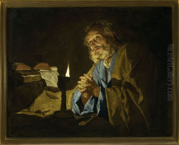Saint Peter in prayer - view 1