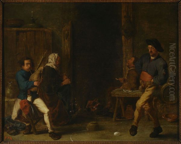 Scene in a tavern - view 1
