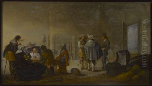 Guardhouse by Anthonie Palamedesz.