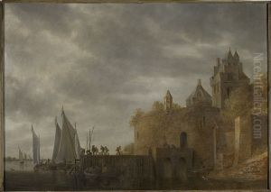 Port by Jan van Goyen