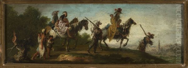 Gipsies on the road - view 1