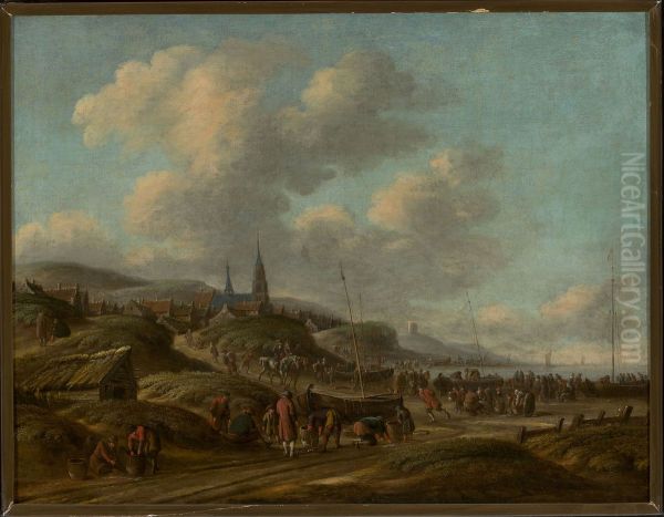 Coast in Scheveningen - view 1