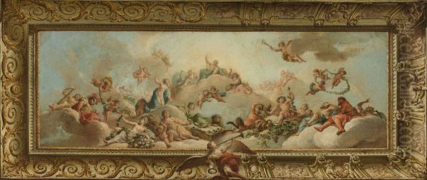 Greeting of Venus at Mount Olympus - view 1