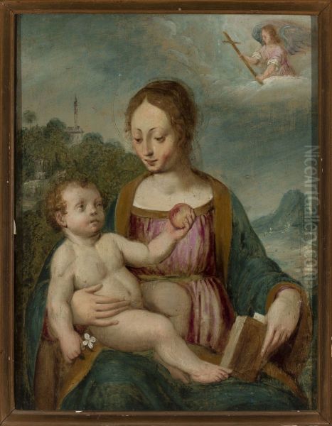 Virgin Mary with Child Jesus - view 1
