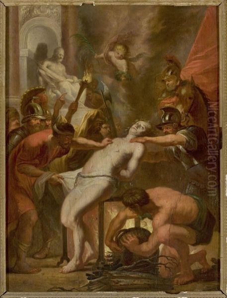 Martyrdom of St. Lawrence - view 1