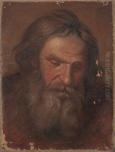 Study of an old man's head
