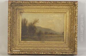 Charles Busson . "le Paturage" by Charles Busson
