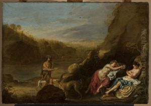 Diana's grotto by Cornelius van Poelenburgh