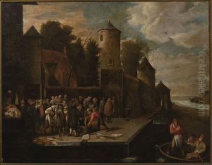 Fishmongers in the port
