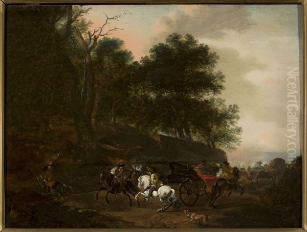 Assault on travellers - view 1