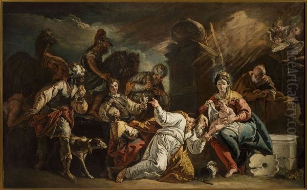 Adoration of the Magi - view 1
