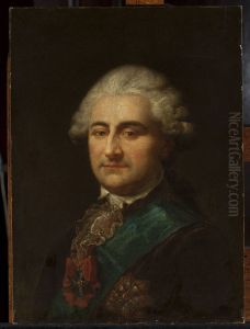 Portrait of Stanislaw August Poniatowski with the Order of the White Eagle
