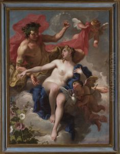 Bacchus and Ariadne by Giambattista Pittoni
