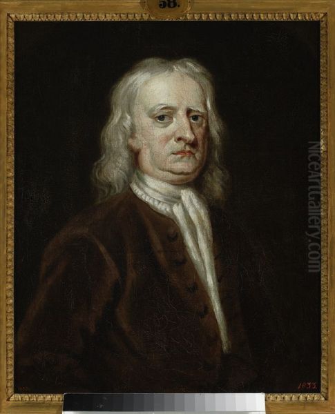 Portrait of Isaac Newton - view 1