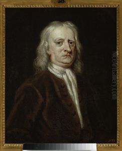 Portrait of Isaac Newton by John Vanderbank