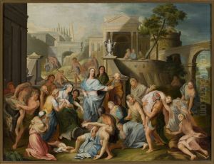Christ healing the sick by Jean Jouvenet