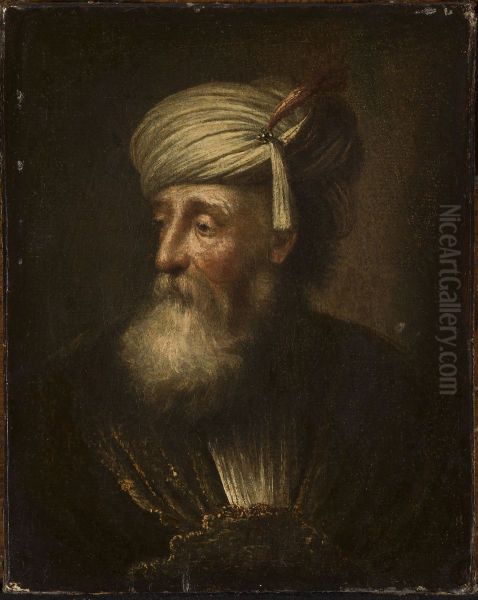 Portrait of an old man - view 1